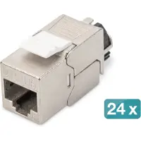 Digitus Professional DN-93617-24 - Modular indlæg - CAT 6a - STP - RJ-45 (pakke med 24)