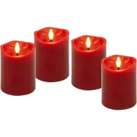 Goobay 77749, Dekorativ lysfigur, Rød, Polykarbonat (PC), Glas, IP20, Lys, 0,06 W