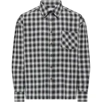 Only & Sons Skjorte 'ONSELLIOT' grå / sort / hvid