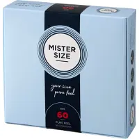 Mister Size Glatte Ekstra Tynde Kondomer Størrelse 60 36 Enheder