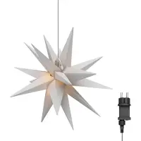 Goobay 64789, Dekorativ lysfigur, Transparent, Hvid, IP44, 6 t, 18 t, WEEE, CE