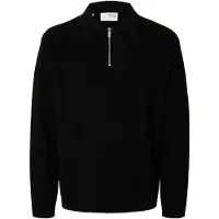 Selected Teller Relaxed Fit Halv Lynlås Sweater