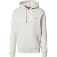 Superdry Superdrytil mænd. M2014404A Essential Logo Hoodie HB grå (XXL), Casual, Bomuld
