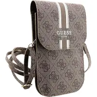 GUESS 4G Stripe håndtaske - brun