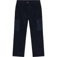 KnowledgeCotton Apparel - Bukser - Organic Cotton Fig Corduroy Slacks Night Sky til UnisexBomuld - Størrelse M - Flåde