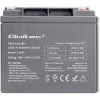 Qoltec - UPS-batteri - 1 x batteri - Blysyre - 45 Ah