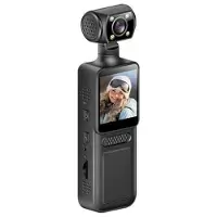 Mtp Products Anti-shake 4K sports-actionkamera med nattesyn - sort
