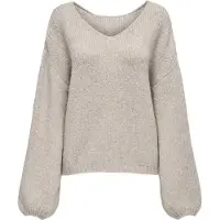 JDY Pullover 'JDYDINEA' taupe
