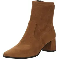Caprice Bootie, brown, made of Textiles with Block heel, Size 38