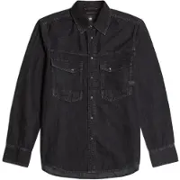 G-Star Dakota Slim Denim Shirt - Black - Men