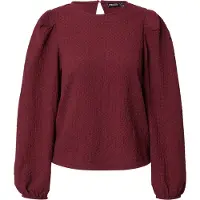 Pieces Bluse 'PCJAMAL' vinrød