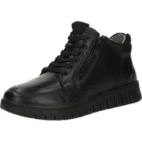 Caprice Bootie, black, made of Leather without heel, Size 39