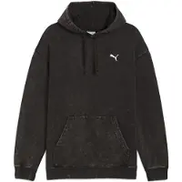 Puma Essentials Elevated Relaxed Wash Hoodie Men, Men, Black, XL