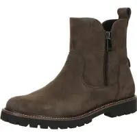 Caprice Bootie, grey, made of Leather without heel, Size 36