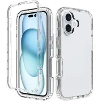 Mtp Products iPhone 16 360 Beskyttelse Cover - Klar