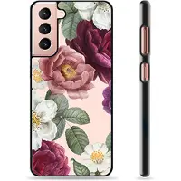 Mtp Products Samsung Galaxy S21 5G Beskyttende Cover - Romantiske Blomster