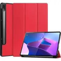 Mtp Products Lenovo Tab P12 Pro Tri-Fold Series Smart Folio Cover - Rød