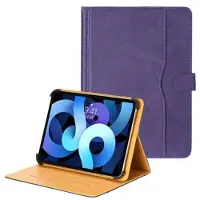 Mtp Products Universal Dual-Color læderetui til tablet - 11-12.4 - Lilla