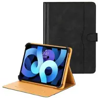 Mtp Products Universal Dual-Color læderetui til tablet - 11-12.4 - Sort