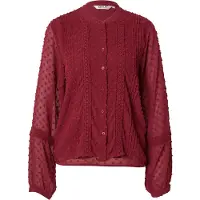 ONLY Bluse 'ONLMELIA' vinrød