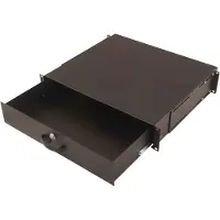 Digitus Professional Line DN-19 KEY-2U-SW - Tastaturskuffe - 2U - 19