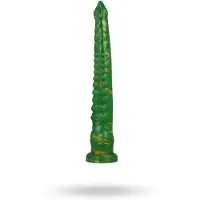 Vuxen Hylos Green Flash Dildo 29,5 cm