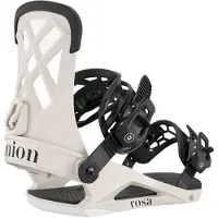 Union - Snowboardbindinger - Rosa Bone til Unisex - Størrelse L - Hvid