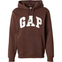 Gap Sweatshirt 'HERITAGE' choko / hvid