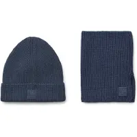 Liewood Gavesæt - Hue/Halsedisse - Lina - Classic Navy - - 9-10 år (134-140) - Hue