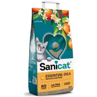 Sanicat Essential Oils Ultra Clumping Orange Floral kattegrus