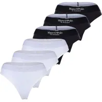 Marc O'Polo String sort / hvid