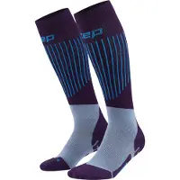 Cep Ski Ultralight Socks Tall 3.0, skistrømper, herre, lilla/blå