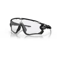 Oakley - Solbriller - Jawbreaker Polished Black Clear/Black Photo Irid til Unisex - Sort