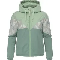 Ragwear Funktionsjakke 'Rochele' lyseblå / stone / grøn / æble