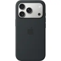 Apple - Beskyttelsescover til mobiltelefon - MagSafe-kompatibilitet - silicone - sort - for iPhone 17 Pro