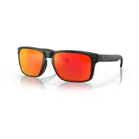 Oakley - Solbriller - Holbrook Matte Black Prizm Ruby til UnisexUld - Sort