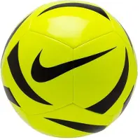 Nike Fodbold Pitch Training - Neon/sort, størrelse Ball SZ. 3