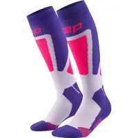Cep Ski Thermo Socks Tall 4.0, skistrømper, dame, lilla