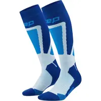 Cep Ski Thermo Socks Tall 4.0, skistrømper, herre, blå