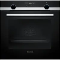 Siemens iQ500 HB517GBS3 - Ovn - til indbygning - niche - bredde: 56 cm - dybde: 55 cm - højde: 58.5 cm - med selv-rengøring - Klasse A+ - rustfrit stål