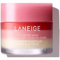 Laneige - Lip Sleeping Mask - Natmaske Til Læberne - Lip Sleeping Mask Strawberry Cake 20g - For Women