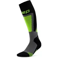 Cep Ski Thermo Socks Tall 4.0, skistrømper, dame, sort