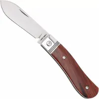 Jack Wolf Knives Jack Wolf K9 Jack Steel Series K9-02-ROSEWOOD Satin 154CM, Rosewood, slipjoint pocket knife