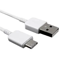Mtp Products USB til USB-C Opladerkabel til iPhone 15 Pro/15 Pro Max/16 Pro/16 Pro Max/17 Pro/17 Pro Max - 1m - Hvid