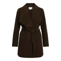 Vila Cooley Collar Belt Frakke