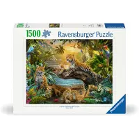 Ravensburger Leopard Family In The Jungle 1500p
