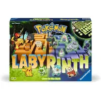 Ravensburger 22705 - Pok? Mon Labyrinth Glow in the Dark - Skydes sjov med din yndlingspok? Mon - spillbar i lys og mørk for 2-4 spillere i alder