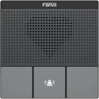 Fanvil A10, Ledningsført, IP54, RJ-45, Sort, Grå, Acrylonitrilbutadienstyren, Væg