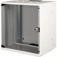 Digitus SOHO PRO Series - Rack kabinet - vægmonterbar - RAL 7035, lysegrå - 12U - 19