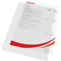 Esselte Omslag 120 my A4 Klar
